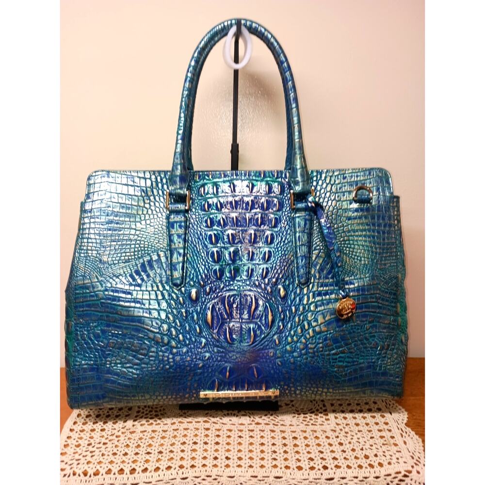 🐲 Brahmin Large Finley Carryall in Dragon HTF